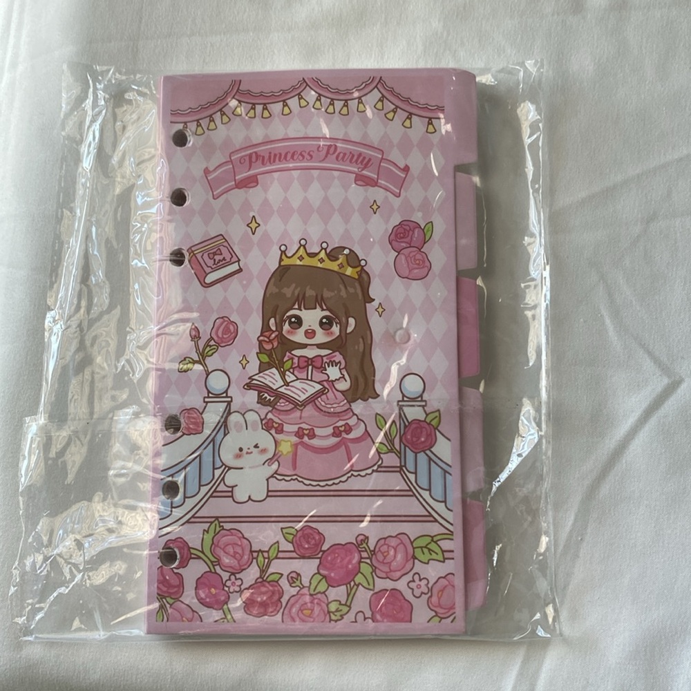 A6 Planner Kawaii Princess Pink - Picture 12 of 12